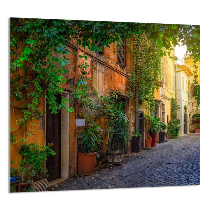 TMK ArtDeko Üveg konyhai dekorációs panel, 65x60cm