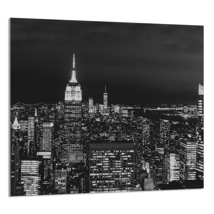 TMK ArtDeko Üveg konyhai hátlap 65x60cm