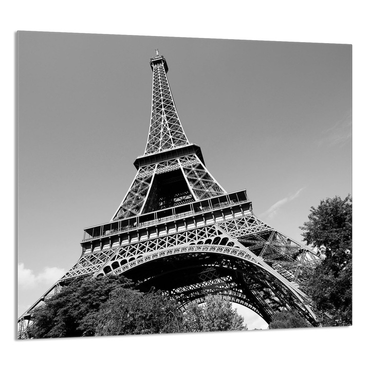 TMK ArtDeko 65x60cm üveg dekorációs tábla konyhába, védelem