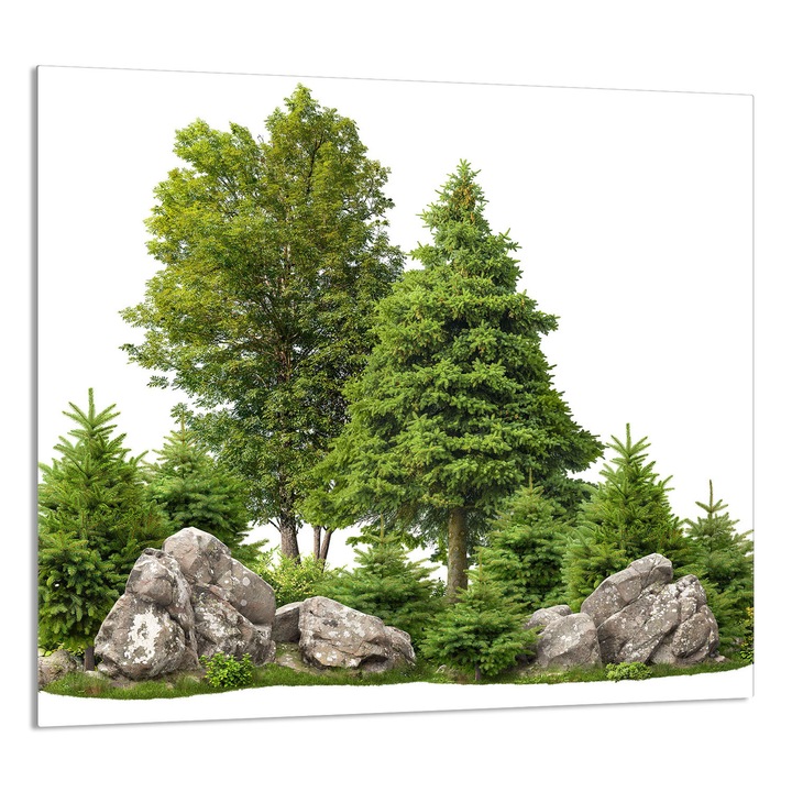 TMK ArtDeko 65x60cm üveg dekorációs lap konyhába, védelem, modern design