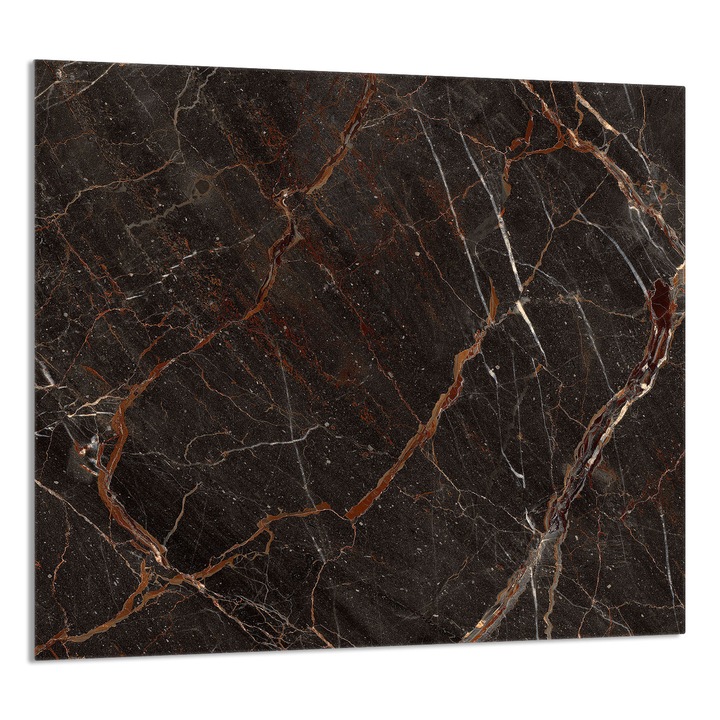 TMK ArtDeko dekoratív üveg fali panel konyhába 65x60cm, márvány mintás, multifunkcionális, fröccsenésgátló