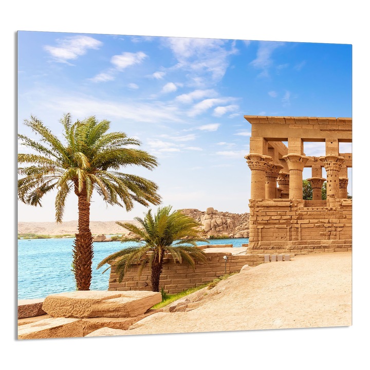 TMK ArtDeko konyhai üvegpanel 65x60cm, védelem, edénytartó, többszínű