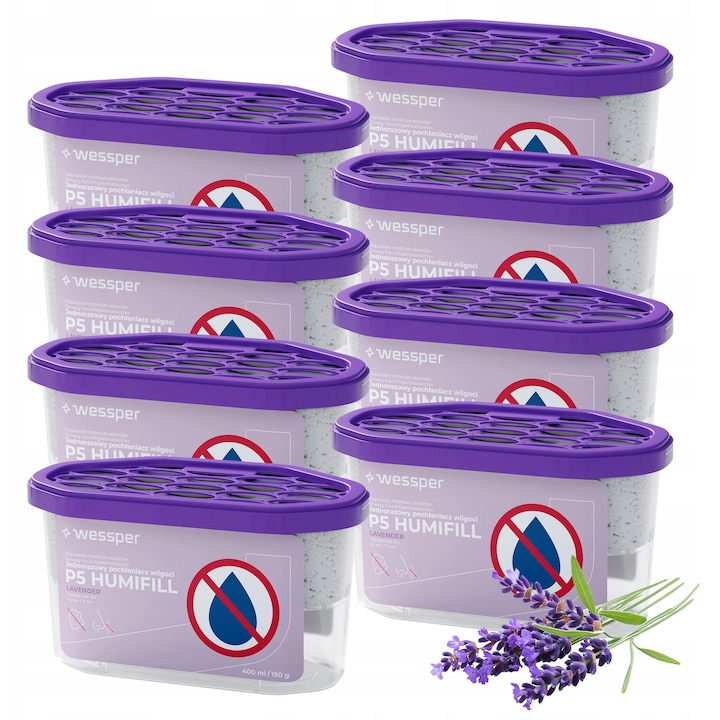 Dezumidificator cu rezerva 1 kg, fara parfum