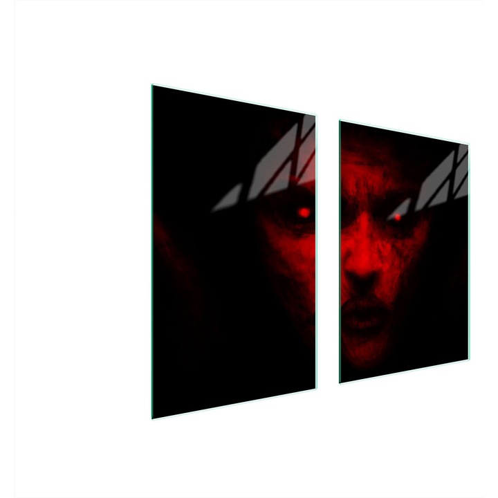 Предпазна стъклена плоча за готварска печка TMK ArtDeko, 35x30x52см, модерен дизайн, лесна за почистване