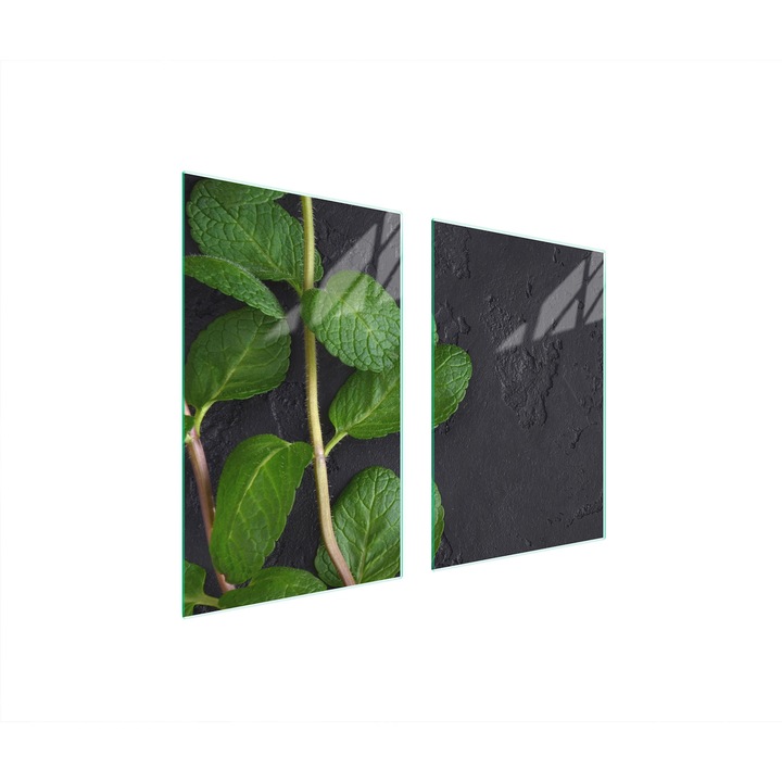 TMK ArtDeko üveg főzőlap védő, 35x30x52cm, modern design, könnyen tisztítható, többszínű