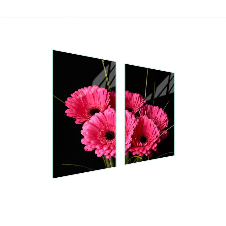 TMK ArtDeko üveg tűzhelyvédő lap, 35x30x52 cm, modern design, könnyen tisztítható