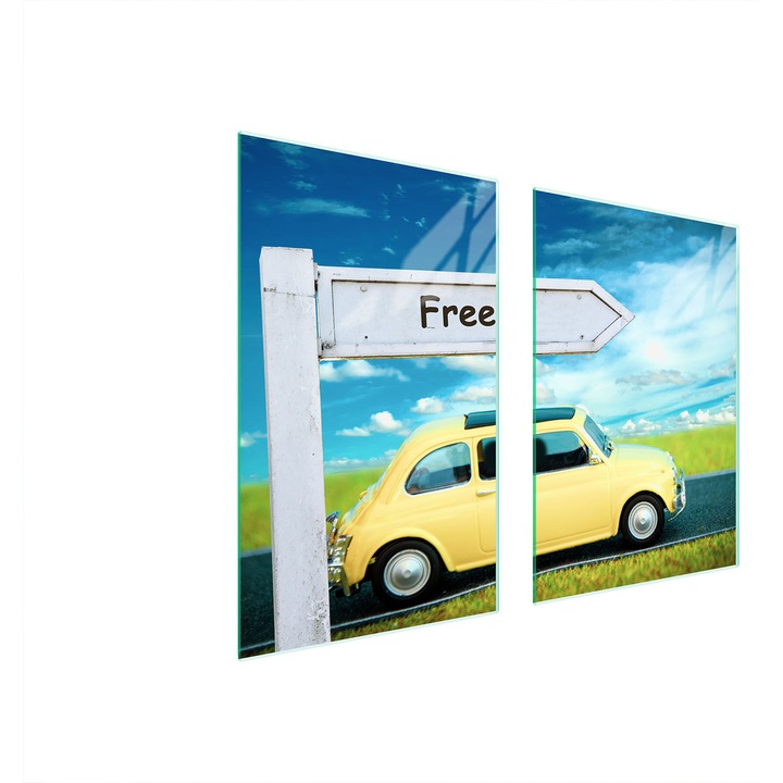 Üveg tűzhelyvédő lap TMK ArtDeko, 35x30x52cm, modern design, könnyen tisztítható