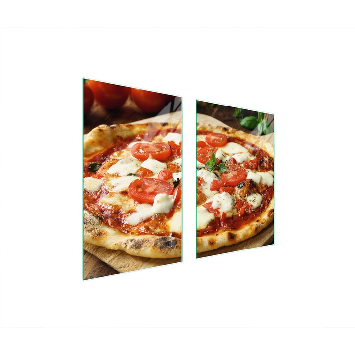 TMK ArtDeko üveg főzőlapvédő, 35x30x52 cm, modern design, könnyen tisztítható