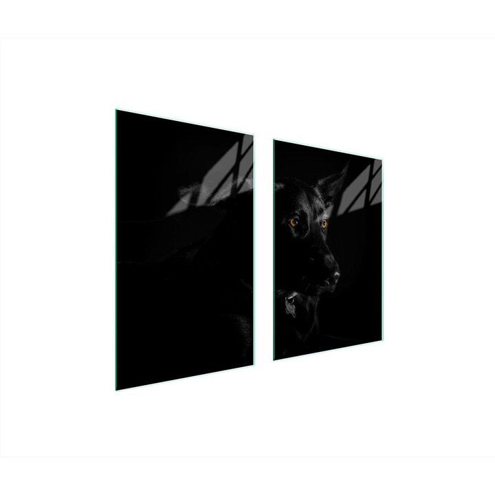 Üveg tűzhelyvédő lap, TMK ArtDeko, 35x30x52 cm, modern design, könnyen tisztítható