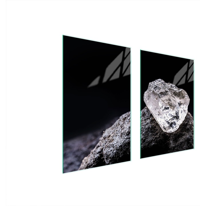 Üveg tűzhelyvédő lap TMK ArtDeko, 35x30x52 cm, modern design, könnyen tisztítható, többszínű