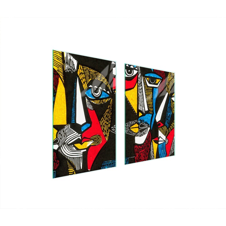 Üveg konyhai hátfalvédő, TMK ArtDeko, 35x30x52 cm, modern design, könnyen tisztítható