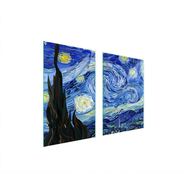 Üveg tűzhelyvédő lap TMK ArtDeko, 35x30x52cm, modern design, könnyen tisztítható