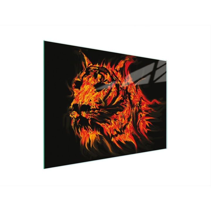 Tocator de bucatarie, TMK ArtDeko, sticla, 30x22cm, multifunctional 7 in 1, antiderapant