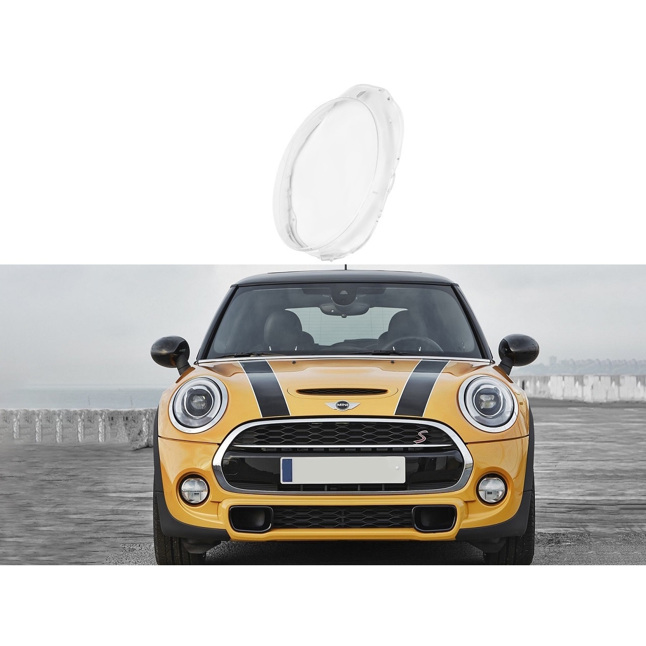 Mini Emag Sticlă far pentru Mini Cooper F55 F56 F57 MK3 - eMAG.ro