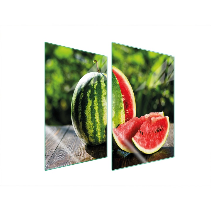 Üveg konyhai hátfal, 2x35x52 cm, TMK ArtDeko, modern design, magas hőmérsékletnek ellenálló, többszínű