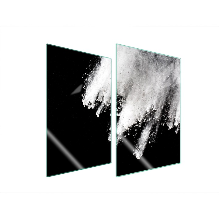 TMK ArtDeko Üveg konyhai védőlemezek, 2x 35x52 cm, többszínű, magas hőmérsékletnek ellenálló