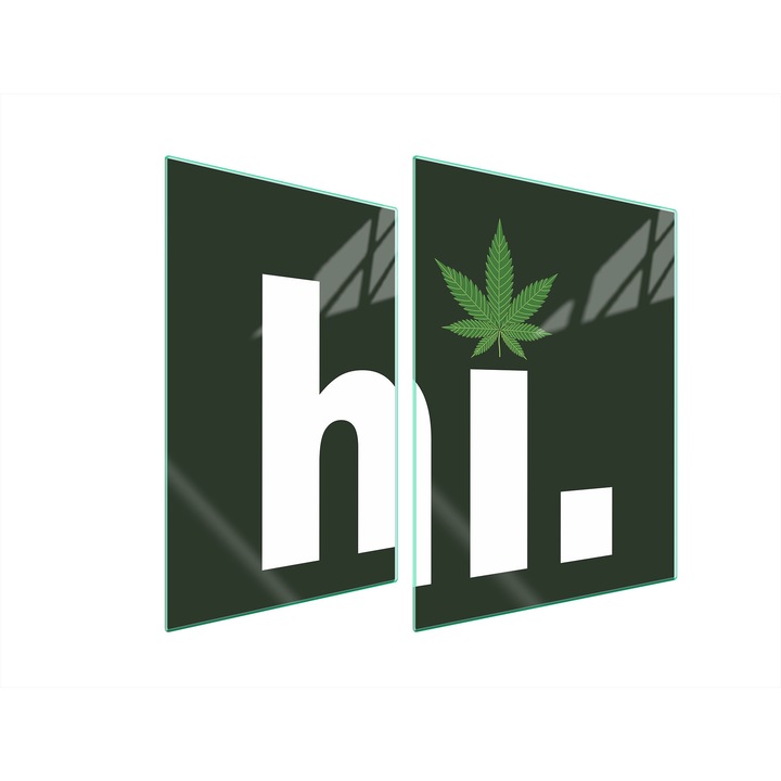 TMK ArtDeko üveg tűzhelyvédő, 30x40x52 cm, modern design, könnyen tisztítható