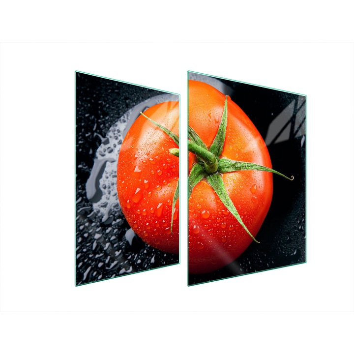 TMK ArtDeko üveg főzőlap védő, 30x40x52 cm, modern design, könnyen tisztítható, többszínű