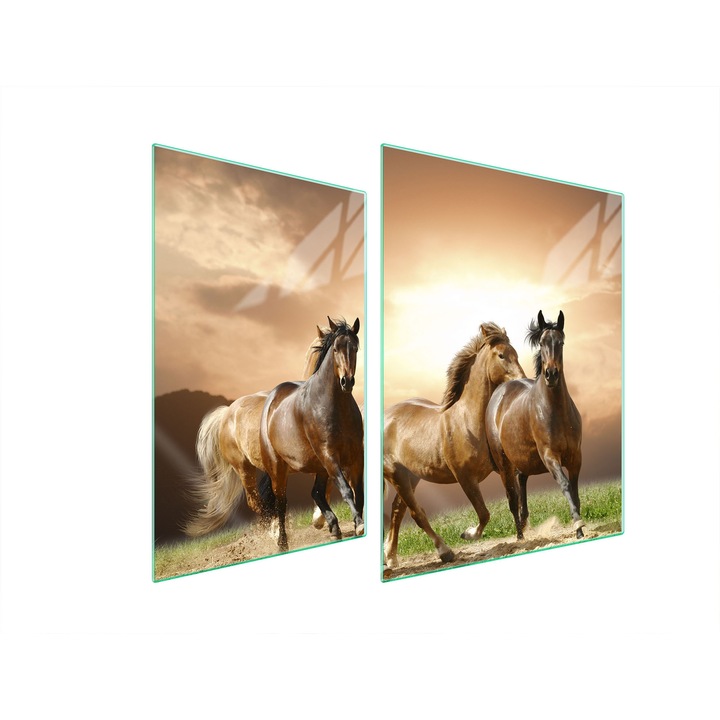 TMK ArtDeko üveg tűzhelyvédő lap, 30x40x52 cm, modern design, könnyen tisztítható