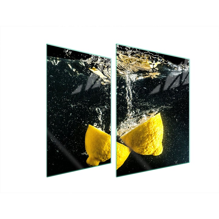 TMK ArtDeko üveg főzőlap védő, 30x40x52 cm, modern design, könnyen tisztítható, többszínű