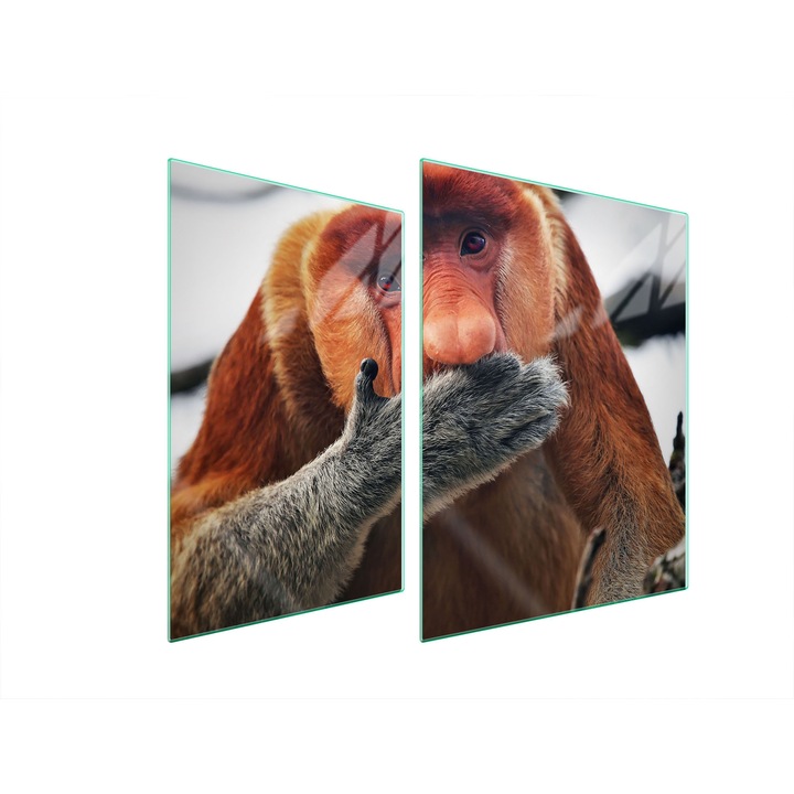 TMK ArtDeko üveg főzőlap védő, 30x40x52 cm, modern design, könnyen tisztítható