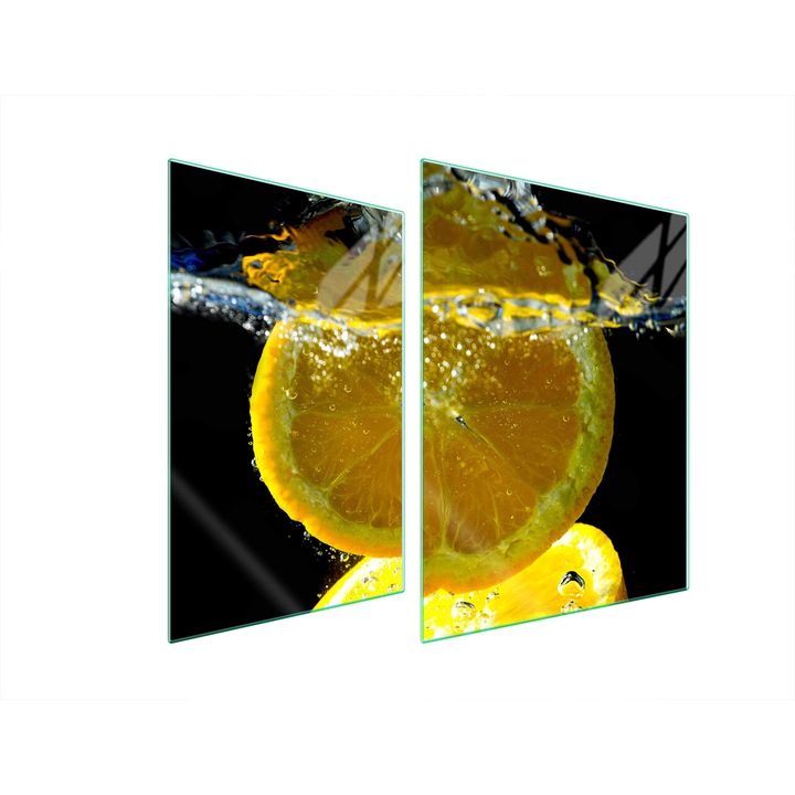 TMK ArtDeko üveg főzőlap védő, 30x40x52 cm, modern design, könnyen tisztítható, többszínű