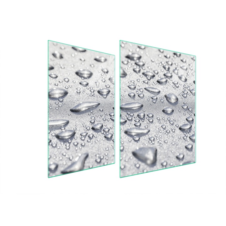 TMK ArtDeko üveg tűzhelyvédő, 30x40x52 cm, modern design, könnyen tisztítható