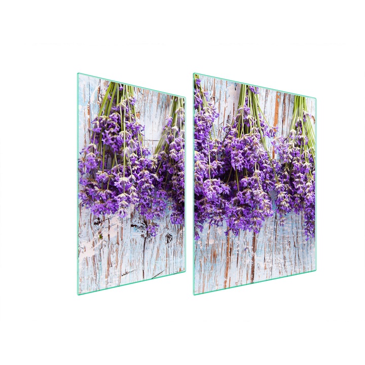 TMK ArtDeko 30x40x52 cm üveg főzőlap védő, modern design, többszínű