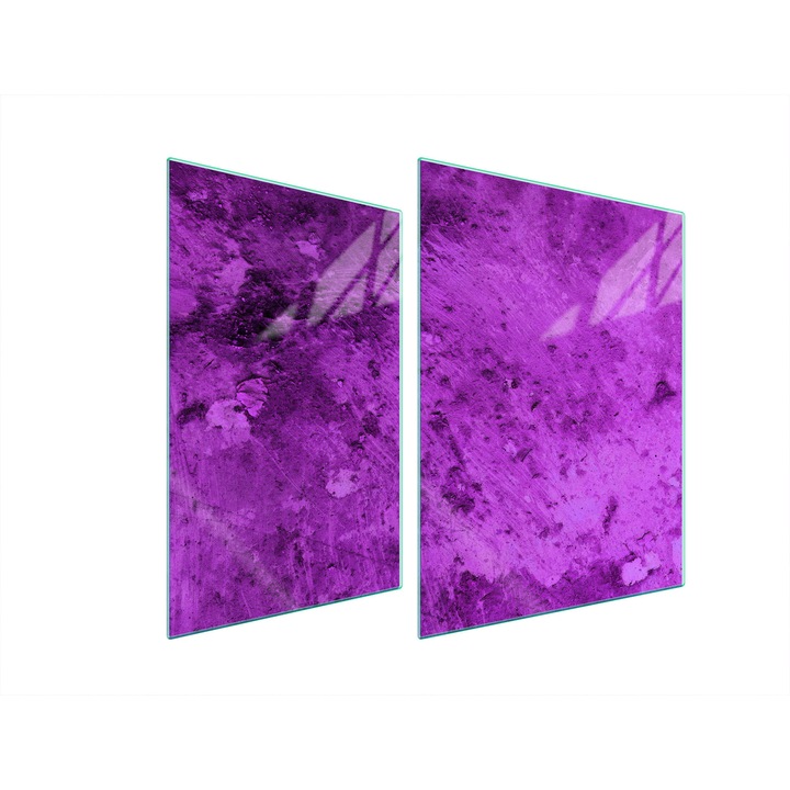 TMK ArtDeko üveg tűzhelyvédő lap, 30x40x52 cm, többszínű, könnyű nyitás