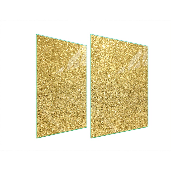 Üveg tűzhelyvédő lap 30x40x52 cm, TMK ArtDeko, modern design, magas hőmérsékletnek ellenálló, többszínű