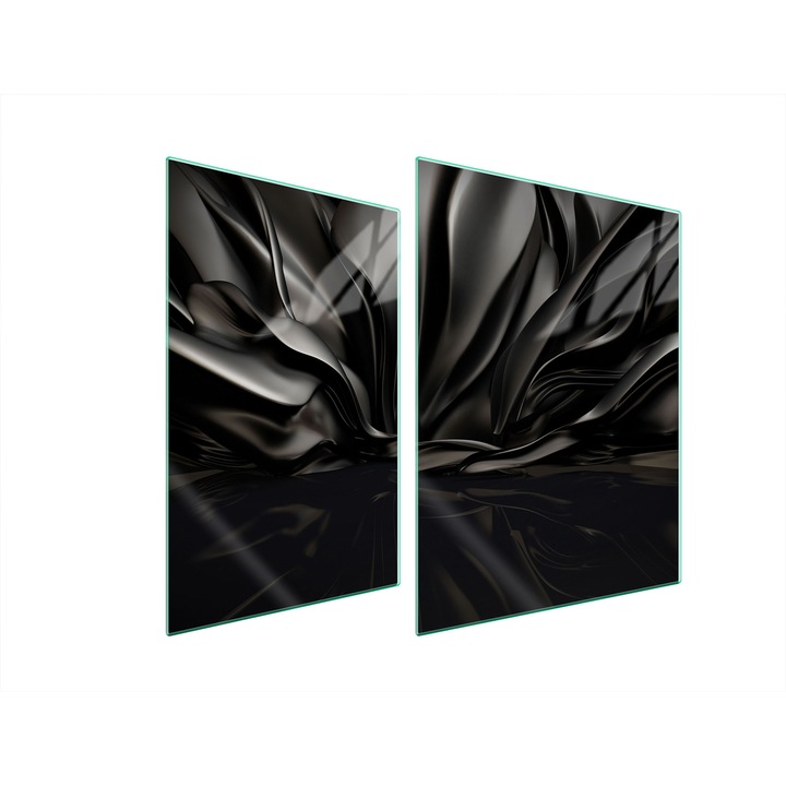 TMK ArtDeko üveg főzőlap védő, 30x40x52 cm, modern design, könnyen tisztítható