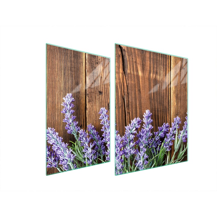 TMK ArtDeko 30x40x52 cm üveg főzőlap védő, modern design, többszínű