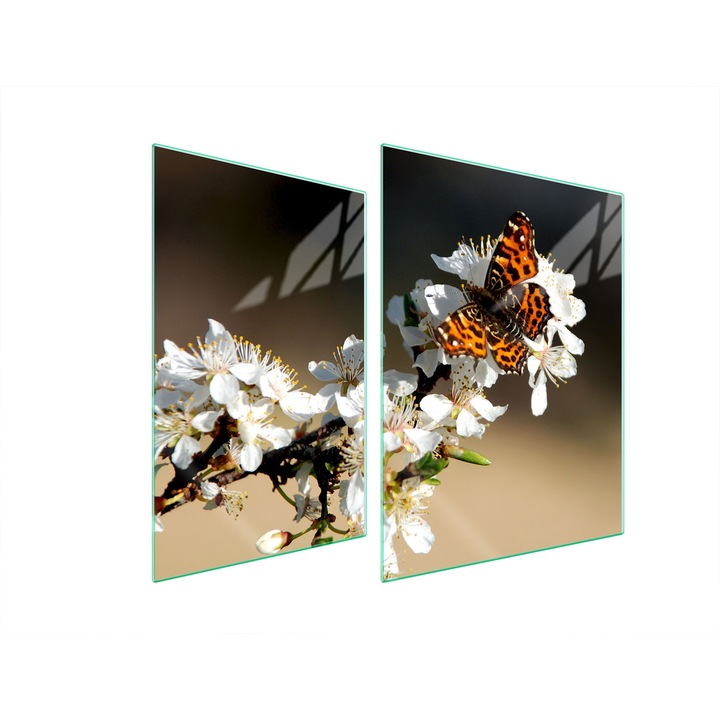 TMK ArtDeko üveg főzőlap védő, 30x40x52 cm, modern design, könnyen tisztítható, többszínű