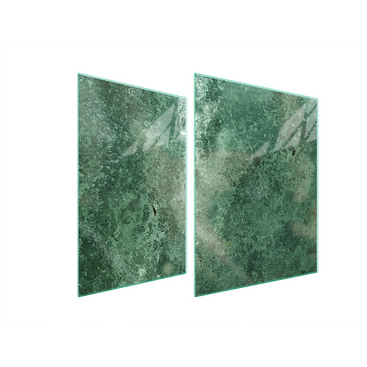 TMK ArtDeko üveg tűzhelyvédő lap, 30x40x52 cm, többszínű, készlet