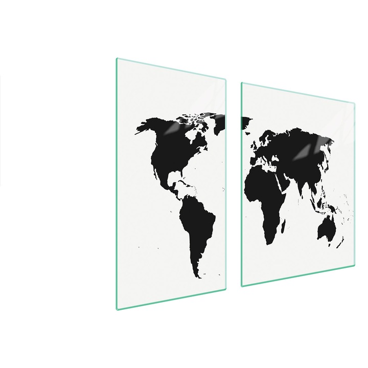 Üveg tűzhelyvédő lap 30x60x52 cm, TMK ArtDeko, modern design, könnyen tisztítható