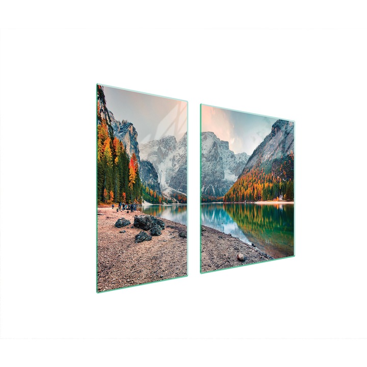TMK ArtDeko üveg főzőlap védő, 30x60x52 cm, modern design, könnyen tisztítható