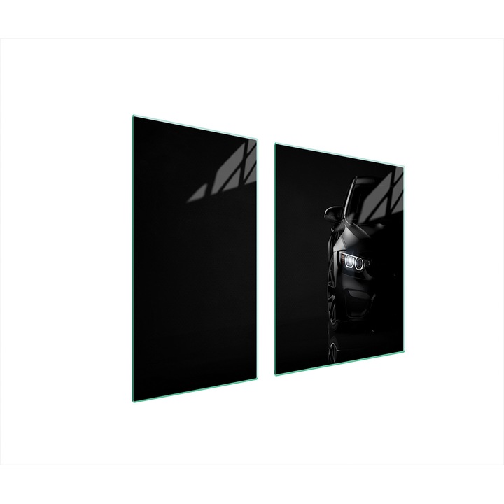 TMK ArtDeko üveg főzőlap védő, 30x60x52 cm, modern design, könnyen tisztítható