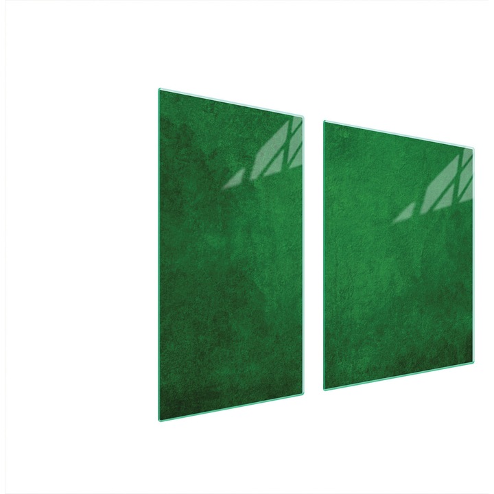 Üveg tűzhelyvédő lap 30x60x52 cm, TMK ArtDeko, modern design, könnyen tisztítható, többszínű