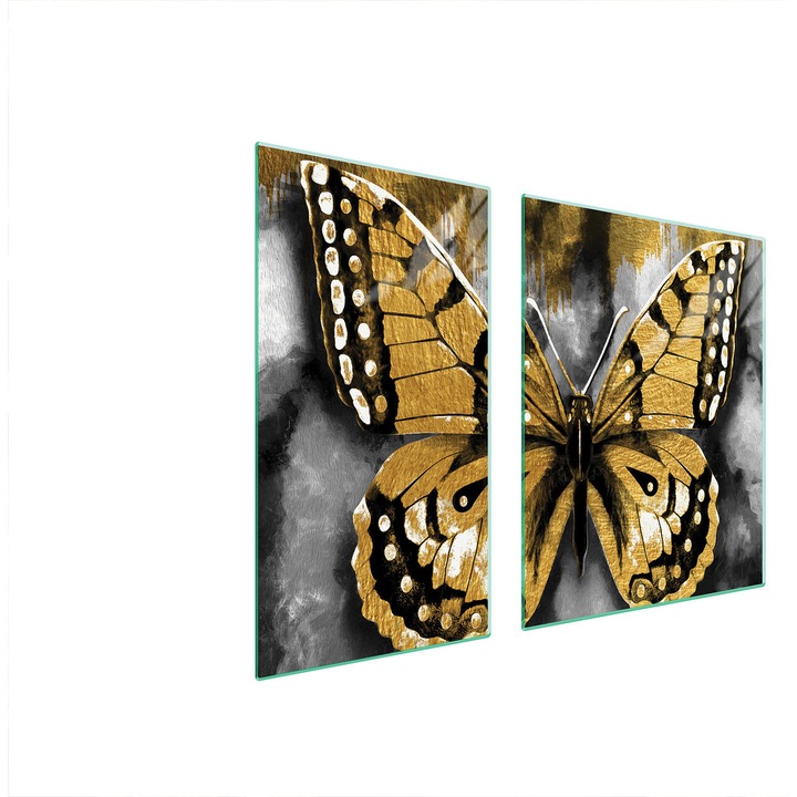 TMK ArtDeko üveg tűzhely védőlap, 30x60x52 cm, modern design, könnyen tisztítható, többszínű