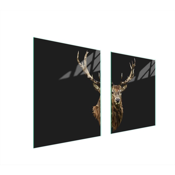 TMK ArtDeko üveg főzőlap védő, 40x45x52 cm, modern design, könnyen tisztítható, többszínű