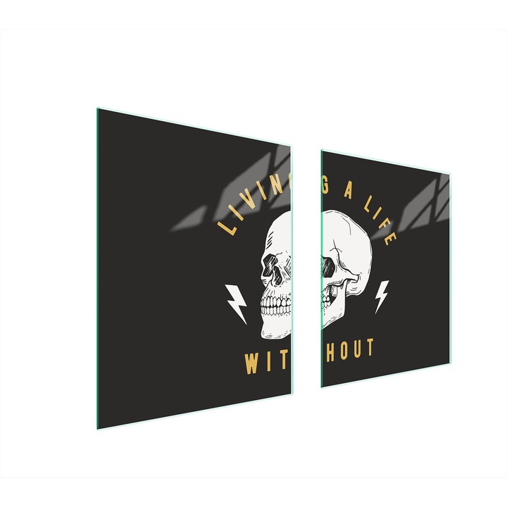 TMK ArtDeko üveg tűzhelyvédő lap, 40x45x52 cm, modern design, könnyen tisztítható