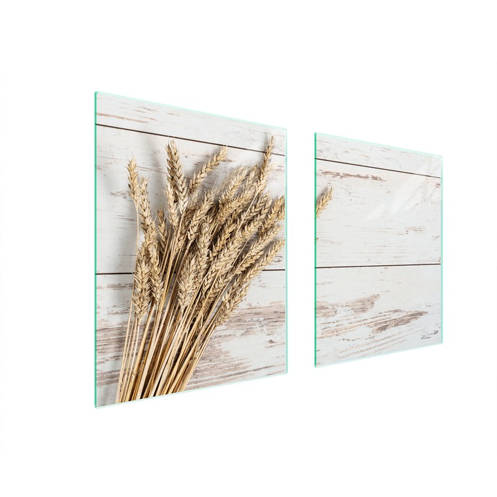 TMK ArtDeko üveg főzőlap védő, 40x45x52 cm, modern design, könnyen tisztítható, többszínű