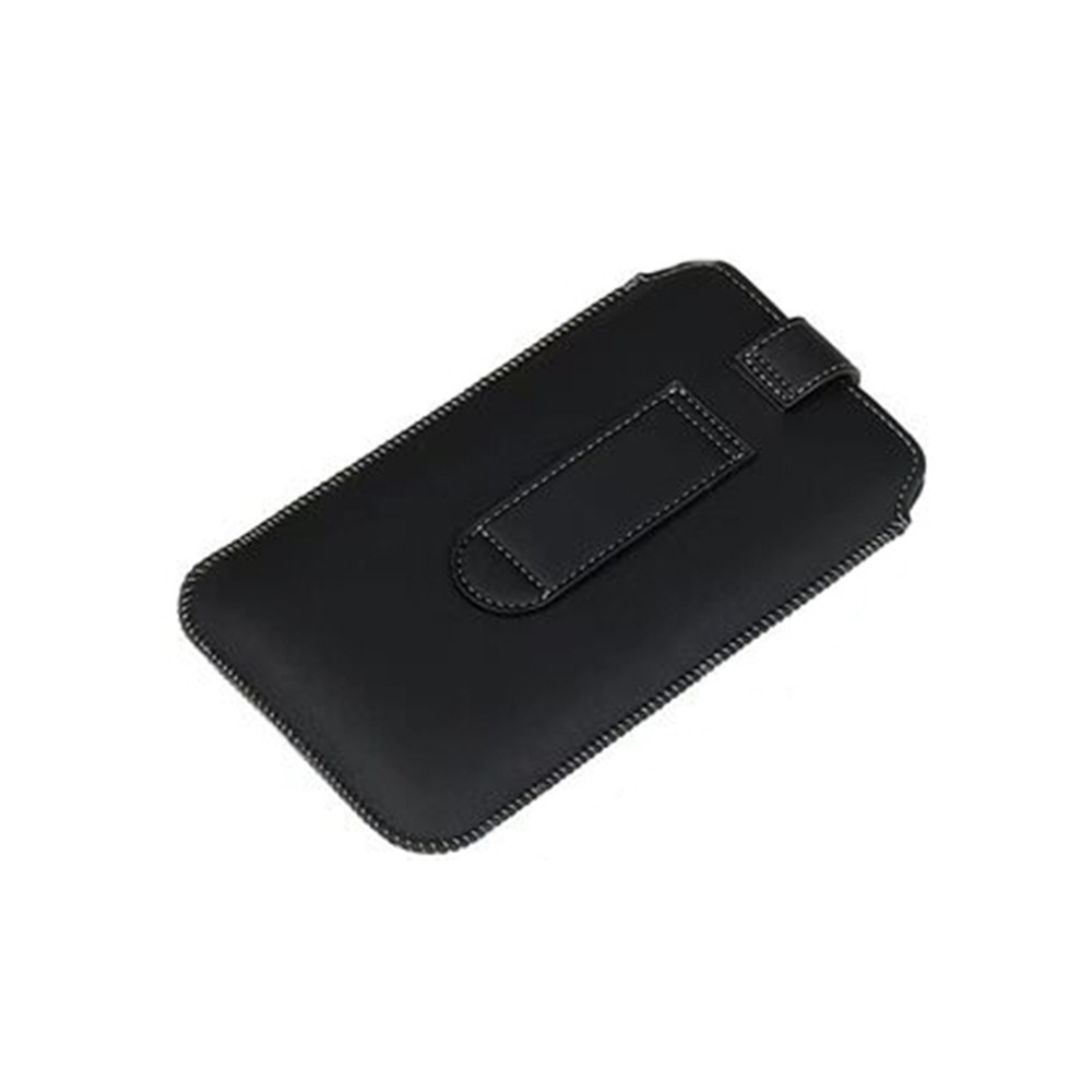Husă telefon 6.3 - 7.0 inch - husă neagră cu velcro (105x185 mm)
