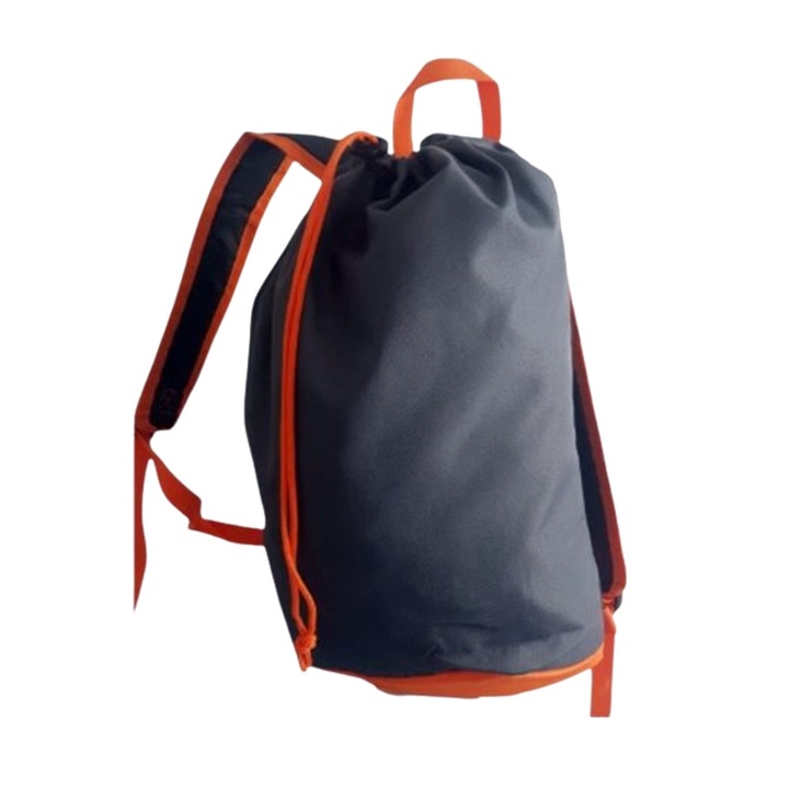 Zsinóros - szürke / narancssárga táska