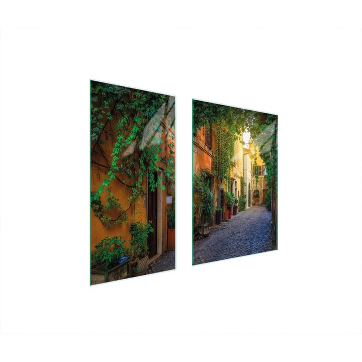 Üveg védőlap, TMK ArtDeko, 40x35x52 cm, minden típusú tűzhelyhez, modern design