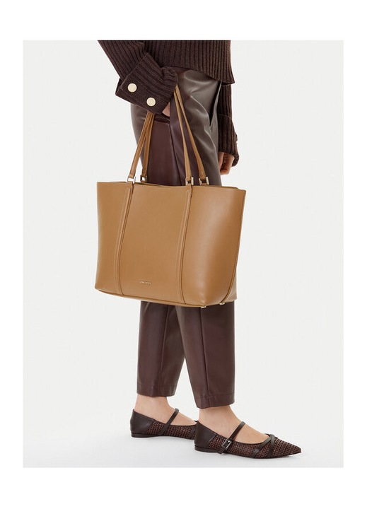 Gino Rossi CEO-YANAY női táska, 5 rekeszes, barna