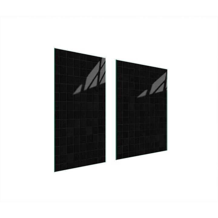 TMK ArtDeko üveg tűzhelyvédő lap, 40x35x52cm, modern design, könnyen tisztítható, többszínű