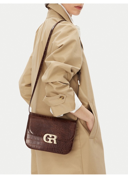 Geanta dama, Gino Rossi, textil, maro, One Size INTL