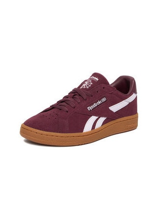 Tenisi dama Reebok EO-CLUB C GROUNDS, piele naturala, visiniu