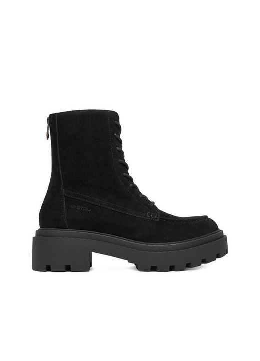 Дамска чанта G Star Raw, модел EO-LEYLA-HY25713, черна, естествена кожа, размер 37